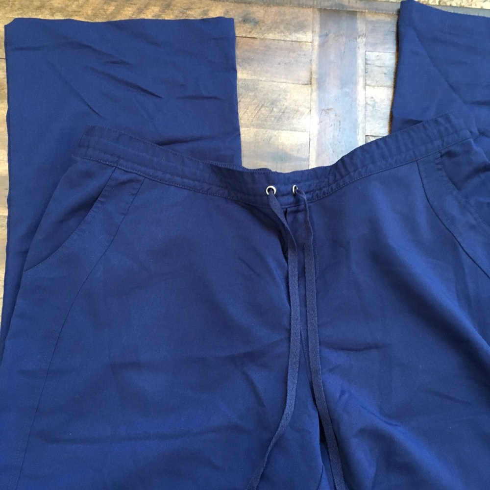 Healing Hands Blue Jogger scrubs Xl dark navy Medical Purple Label